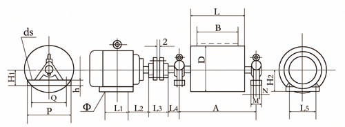 WD型外裝式電動(dòng)滾筒