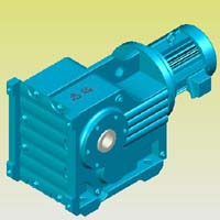 K系列螺旋錐齒輪減速機(jī)實(shí)體模型