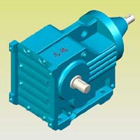 K系列螺旋錐齒輪減速機(jī)實(shí)體模型