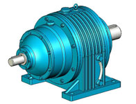 NGW行星齒輪減速器實體模型(JB1799-76)