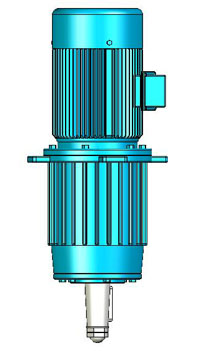 NLQ型行星齒輪減速機(jī)實(shí)體模型