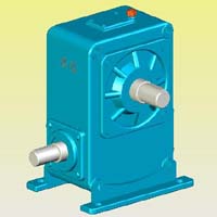 WHT型圓弧圓柱蝸桿減速機實體模型(JB2318—79)