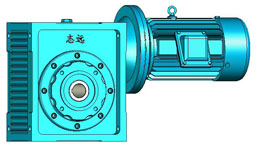 WJ系列中空軸型蝸輪減速機(jī)實(shí)體模型