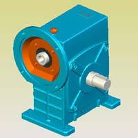 WPDS型蝸輪蝸桿減速機(jī)實(shí)體模型