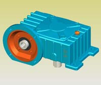 WPDX型蝸輪蝸桿減速機(jī)實(shí)體模型