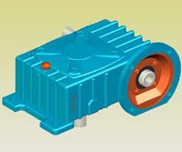 WPDX型蝸輪蝸桿減速機(jī)實(shí)體模型