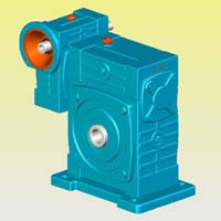 WPEDKS型蝸輪蝸桿減速機實體模型