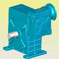 WPEDS型蝸輪蝸桿減速機(jī)實(shí)體模型