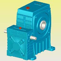 WDEKA型蝸輪蝸桿減速機實體模型