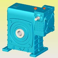 WDEKS型蝸輪蝸桿減速機實體模型