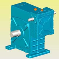 WPES型蝸輪蝸桿減速機(jī)實(shí)體模型