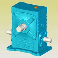 WPWA型蝸輪蝸桿減速機(jī)實(shí)體模型