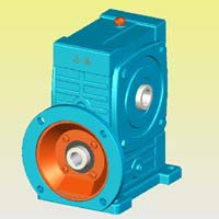 WPWDKA型蝸輪蝸桿減速機實體模型