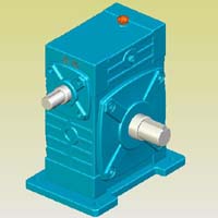 WPWS型蝸輪蝸桿減速機(jī)實(shí)體模型