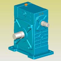 WPWS型蝸輪蝸桿減速機(jī)實(shí)體模型