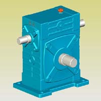 WPWS型蝸輪蝸桿減速機(jī)實(shí)體模型