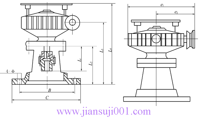 LM型圓柱蝸輪減速機(jī)
