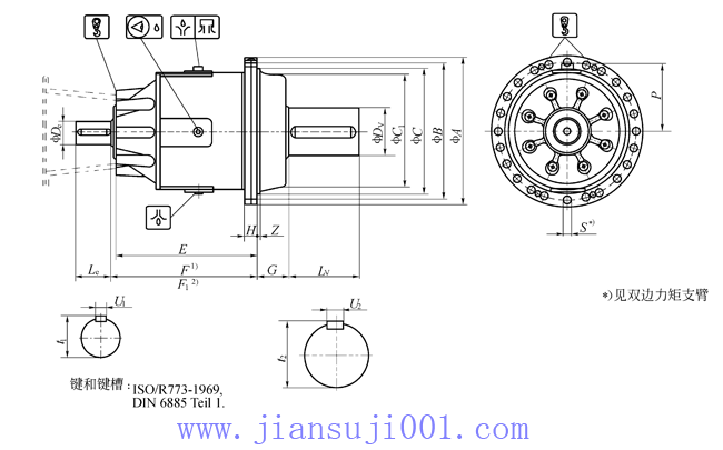 P系列行星齒輪減速機