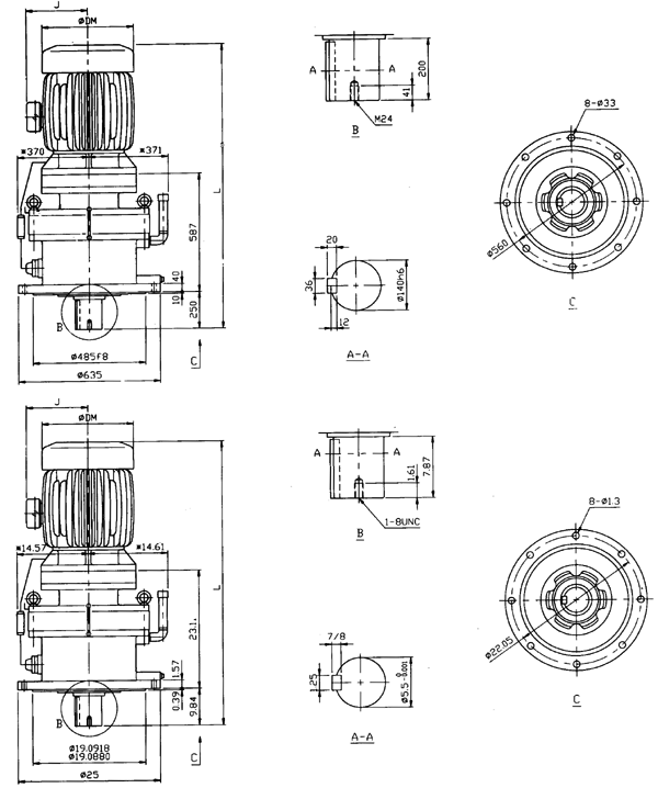 600ϵД[݆pٙCpʽγߴ(TDVM623/16TDVM623/18TVM624/16TVM624/18TVM625/17TVM625/19TDVM626/19TDVM627/19