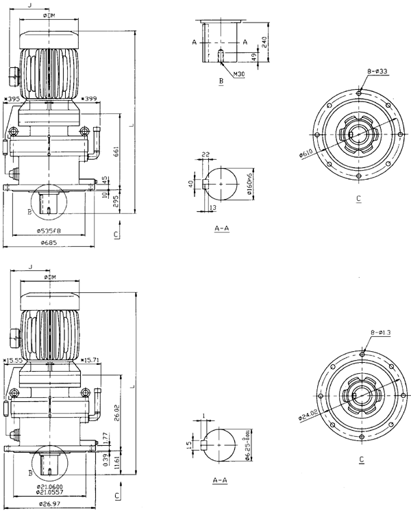 600ϵД[݆pٙCpʽγߴ(TDVM623/16TDVM623/18TVM624/16TVM624/18TVM625/17TVM625/19TDVM626/19TDVM627/19