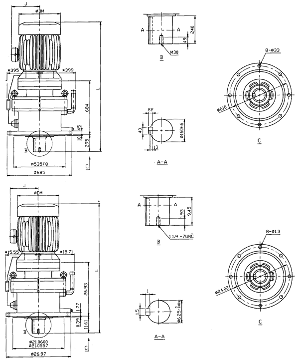 600ϵД[݆pٙCpʽγߴ(TDVM623/16TDVM623/18TVM624/16TVM624/18TVM625/17TVM625/19TDVM626/19TDVM627/19