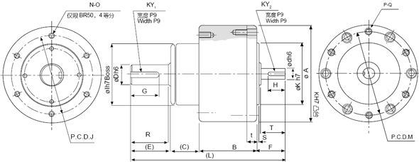 BRS系列球減速機(jī)