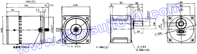 單相可逆式感應馬達