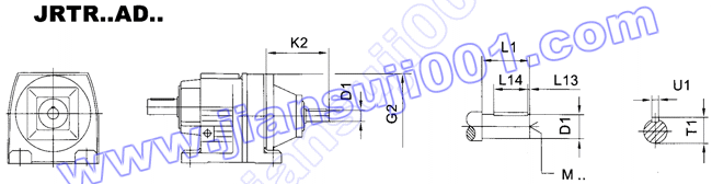 JRTR斜齒輪減速電機(jī)