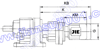 JRTR斜齒輪減速電機(jī)