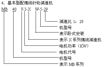 MB系列行星摩擦機械無級減速器