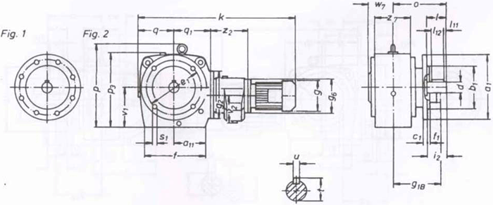SW斜齒輪—蝸輪蝸桿減速電機