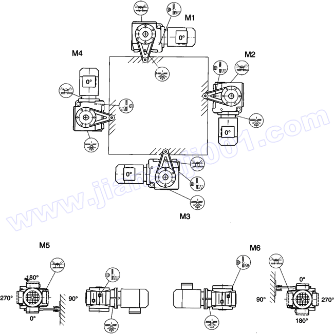 WS系列圓柱蝸桿減速電機